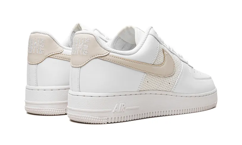 Nike Lifestyle Air Force 1 Low WMNS 'Grey Cross-Stitch'